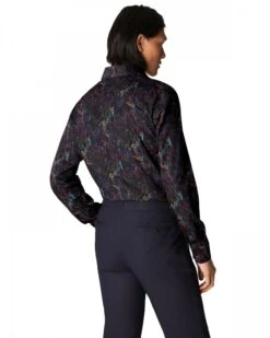 Eton Shirts Mens Black Studio 54 Neon Print Slim Fit Shirt -Boszz Clothing Shop eton shirts mens black studio 54 neon print slim fit shirt p42167 251995 zoom