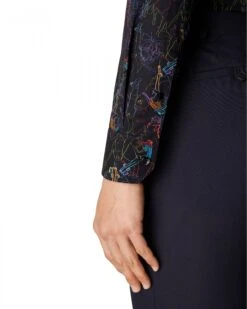 Eton Shirts Mens Black Studio 54 Neon Print Slim Fit Shirt -Boszz Clothing Shop eton shirts mens black studio 54 neon print slim fit shirt p42167 252010 zoom