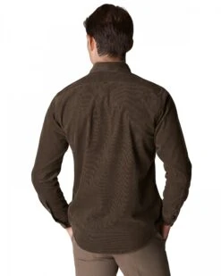 Eton Shirts Mens Dark Green Slim Fit Corduroy Shirt -Boszz Clothing Shop eton shirts mens dark green slim fit corduroy shirt p42178 251267 zoom