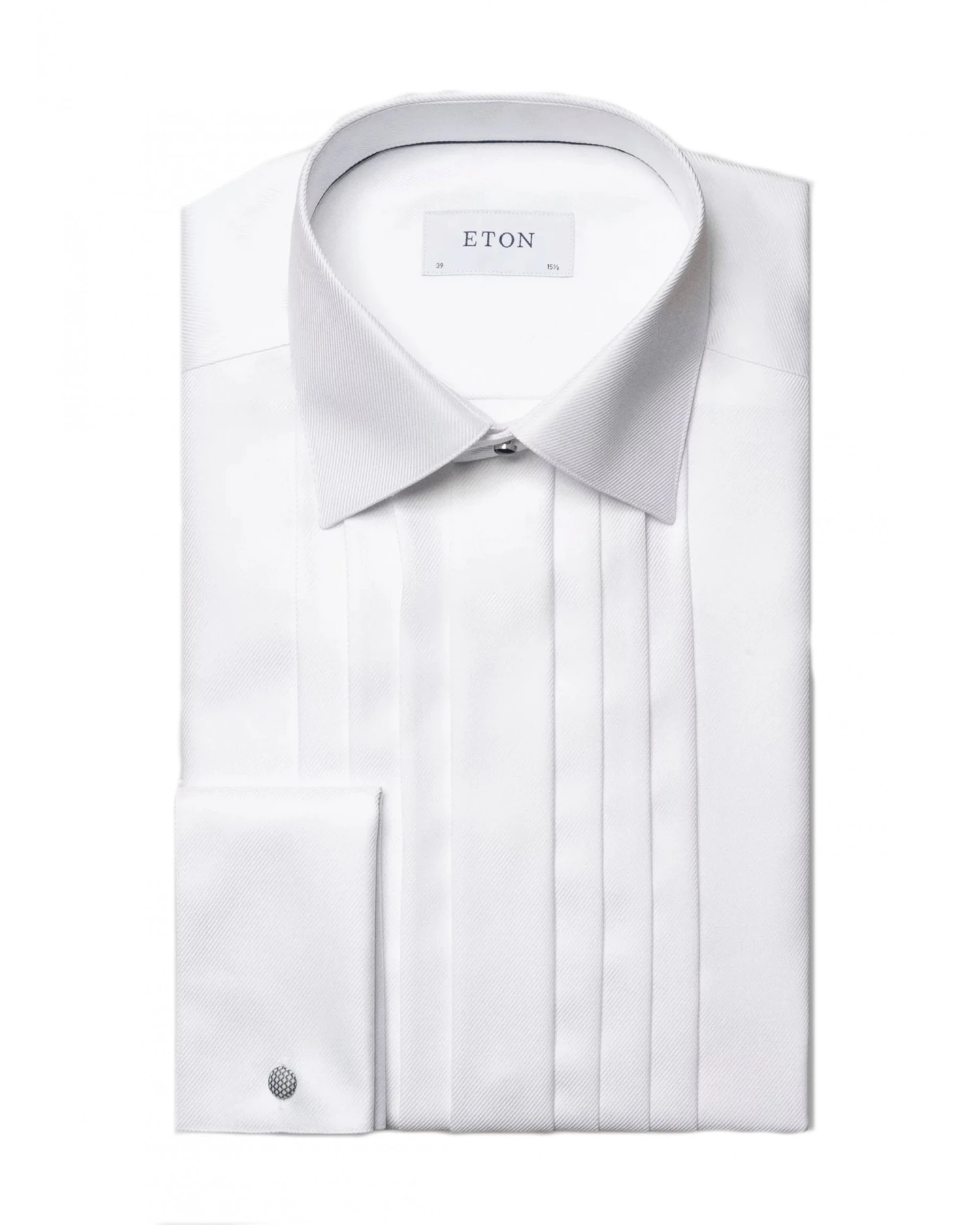 Eton Shirts Mens Front Pleat Dinner Shirt White 3 Eton Shirts Mens Front Pleat Dinner Shirt White