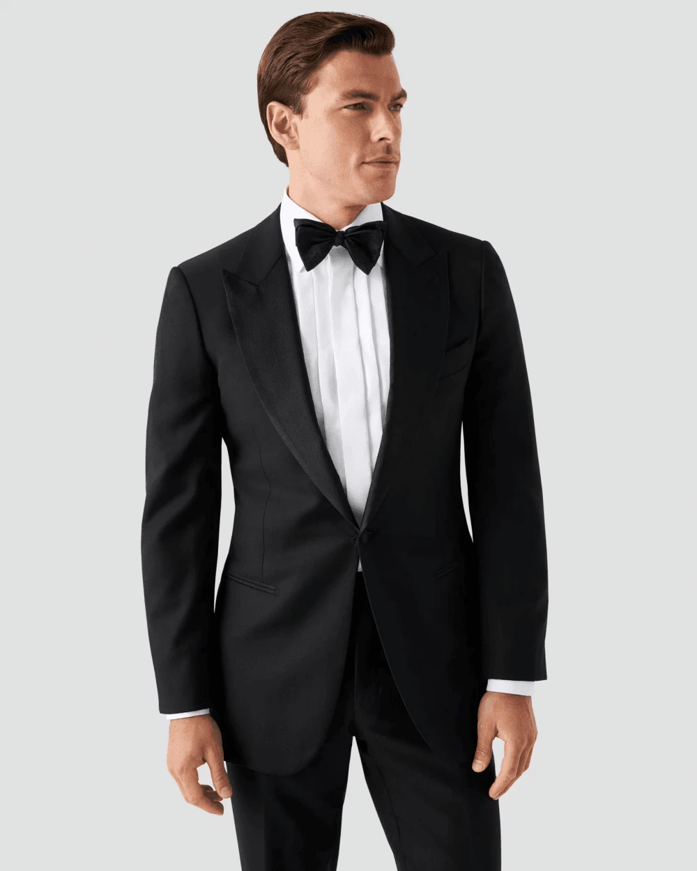 Eton Shirts Mens Front Pleat Dinner Shirt White 5 Eton Shirts Mens Front Pleat Dinner Shirt White - Image 3