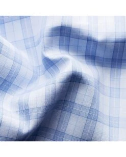 Eton Shirts Mens Light Blue Plaid Cotton Lyocell Blend Shirt -Boszz Clothing Shop eton shirts mens light blue plaid cotton lyocell blend shirt p42603 252972 zoom