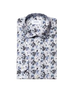 Eton Shirts Mens Light Blue/White Floral Print Shirt 16 Eton Shirts Mens Light Blue/White Floral Print Shirt -Boszz Clothing Shop eton shirts mens light blue white floral print shirt p41198 231555 zoom