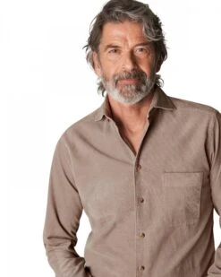 Eton Shirts Mens Light Brown Slim Fit Corduroy Shirt -Boszz Clothing Shop eton shirts mens light brown slim fit corduroy shirt p42179 251307 zoom