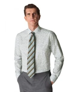 Eton Shirts Mens Micro Umbrella Print Shirt Multi -Boszz Clothing Shop eton shirts mens micro umbrella print shirt multi p44209 271166 zoom