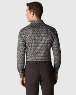 Eton Shirts Mens Navy Blue Slim Fit Paisley Twill Shirt 14 Eton Shirts Mens Navy Blue Slim Fit Paisley Twill Shirt -Boszz Clothing Shop eton shirts mens navy blue slim fit paisley twill shirt p42166 242281 zoom