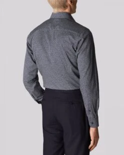 Eton Shirts Mens Navy Signature Twill Slim Fit Micro Headphones Print Shirt -Boszz Clothing Shop eton shirts mens navy signature twill slim fit micro headphones print shirt p42175 246143 zoom