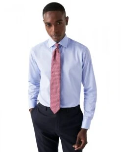 Eton Shirts Mens Paisley Twill Shirt Light Blue -Boszz Clothing Shop eton shirts mens paisley twill shirt light blue p43133 271104 zoom