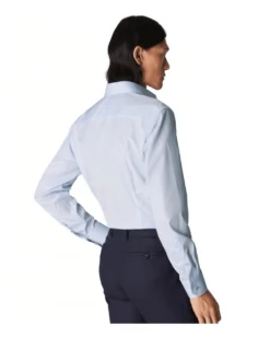 Eton Shirts Mens Signature Poplin Shirt Light Blue -Boszz Clothing Shop eton shirts mens signature poplin shirt light blue p43430 270679 image