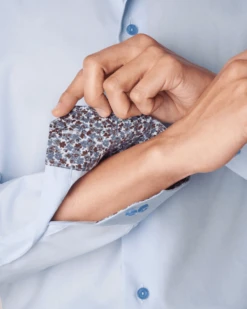 Eton Shirts Mens Signature Poplin Shirt Light Blue -Boszz Clothing Shop eton shirts mens signature poplin shirt light blue p43430 270684 image