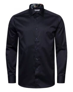 Eton Shirts Mens Signature Twill Shirt Navy