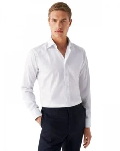 Eton Shirts Mens Signiture Twill Shirt White -Boszz Clothing Shop eton shirts mens signiture twill shirt white p44166 273520 zoom