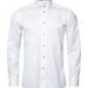 Eton Shirts Mens White Slim Fit Flower Pattern Trim Shirt -Boszz Clothing Shop eton shirts mens white slim fit flower pattern trim shirt p43138 264589 zoom