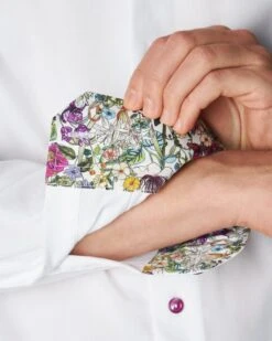 Eton Shirts Mens White Slim Fit Flower Pattern Trim Shirt 13 Eton Shirts Mens White Slim Fit Flower Pattern Trim Shirt -Boszz Clothing Shop eton shirts mens white slim fit flower pattern trim shirt p43138 264613 zoom