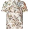 Etro Mens Botanical Floral Print Polo Shirt White -Boszz Clothing Shop etro mens botanical floral print polo shirt white p44725 282837 zoom