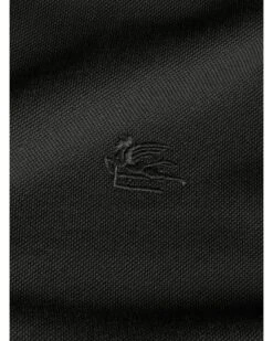 Etro Mens Contrast Print Collar Polo Shirt Black -Boszz Clothing Shop etro mens contrast print collar polo shirt black p44723 282809 zoom