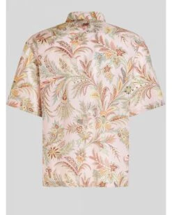 Etro Mens Paisley Leaf Shirt Pink 6 Etro Mens Paisley Leaf Shirt Pink -Boszz Clothing Shop etro mens paisley leaf shirt pink p44721 282817 zoom