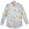 Etro Mens Sky Blue Floral Print Shirt -Boszz Clothing Shop etro mens sky blue floral print shirt p38898 206981 image