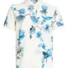 Etro Mens White Floral Jersey Polo Shirt -Boszz Clothing Shop etro mens white floral jersey polo shirt p43014 264303 zoom