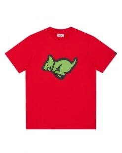 Icecream Mens Running Puppy T Shirt Red