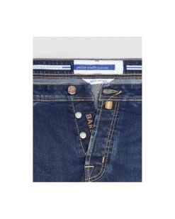Jacob Cohen Mens Bard Beige Patch Jeans Dark Blue Denim 7 Jacob Cohen Mens Bard Beige Patch Jeans Dark Blue Denim -Boszz Clothing Shop jacob cohen mens bard beige patch jeans dark blue denim p44315 277115 image