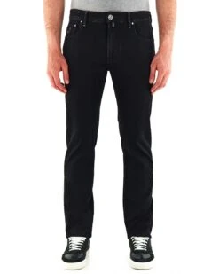 Jacob Cohen Mens Bard Slim Eco Jean Black