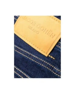 Jacob Cohen Mens Bard Suede Patch Jeans Dark Indigo Rinse Denim 7 Jacob Cohen Mens Bard Suede Patch Jeans Dark Indigo Rinse Denim -Boszz Clothing Shop jacob cohen mens bard suede patch jeans dark indigo rinse denim p44317 277131 image