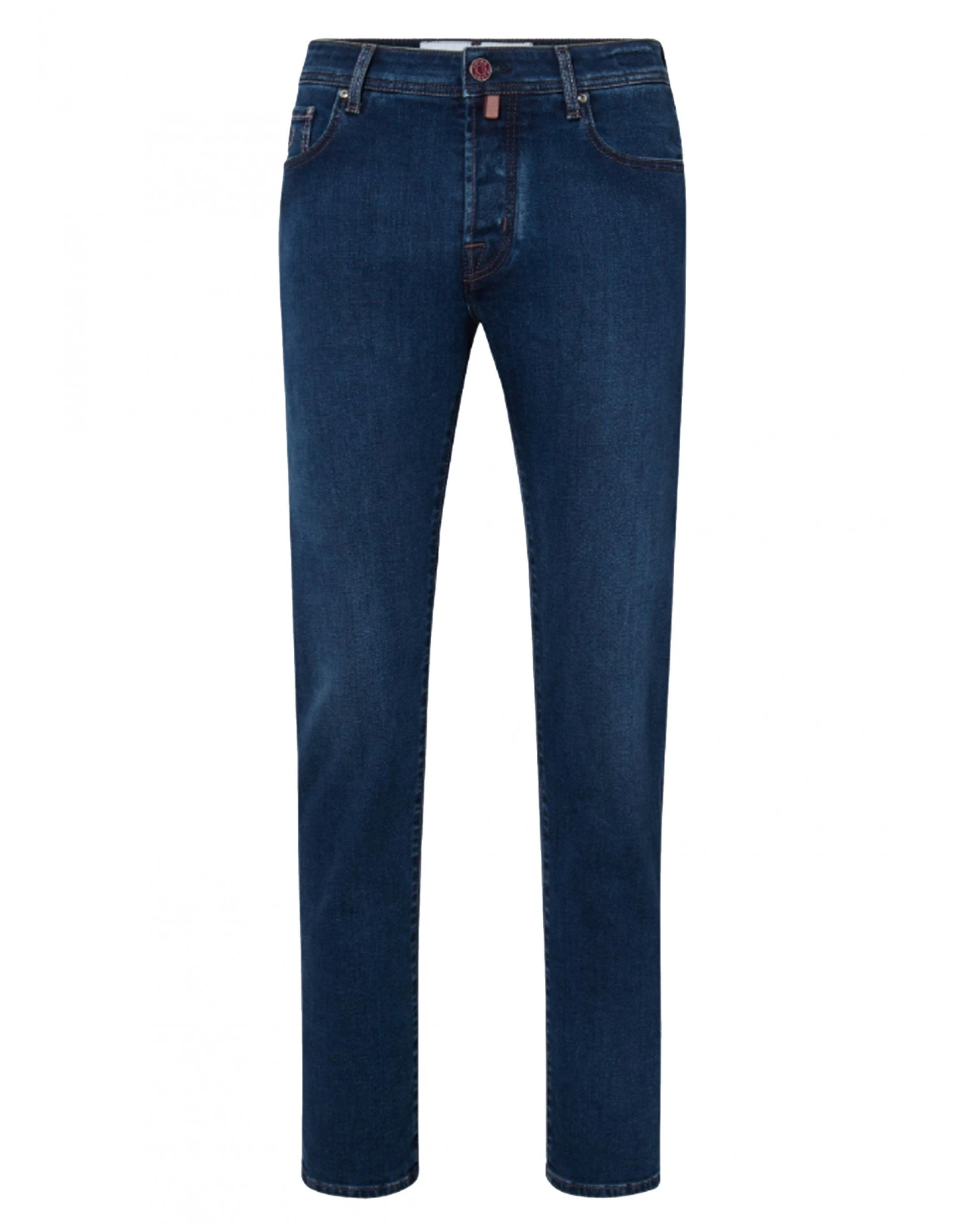 Jacob Cohen Mens Burgundy Patch Bard Jeans Mid Wash 3 Jacob Cohen Mens Burgundy Patch Bard Jeans Mid Wash