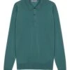 John Smedley Mens Belper Blue Tide Extra Fine Merino Wool Polo Shirt -Boszz Clothing Shop john smedley mens belper blue tide extra fine merino wool polo shirt p41609 250552 zoom