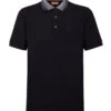 Missoni Mens Space Collar Polo Shirt Navy