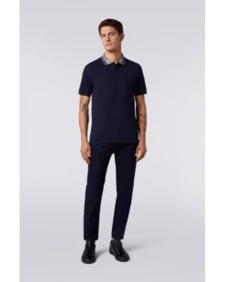 Missoni Mens Space Collar Polo Shirt Navy -Boszz Clothing Shop missoni mens space collar polo shirt navy p43710 277784 image