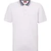 Missoni Mens Space Collar Polo Shirt White