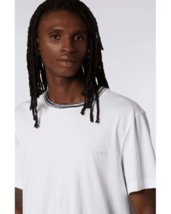 Missoni Mens Space Neck T Shirt White -Boszz Clothing Shop missoni mens space neck t shirt white p44264 274708 image