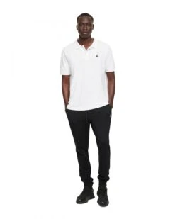 Moose Knuckles Mens Pique Polo Shirt White -Boszz Clothing Shop moose knuckles mens pique polo shirt white p44629 284350 zoom