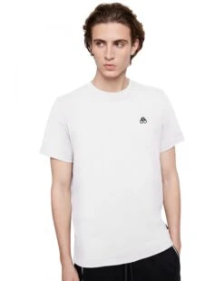 Moose Knuckles Mens Satellite Tee T-Shirt White -Boszz Clothing Shop moose knuckles mens satellite tee t shirt white p44624 284270 zoom