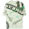 MOSCHINO Mens Dollar T Shirt Dollar Green -Boszz Clothing Shop moschino mens dollar t shirt dollar green p43544 274624 zoom