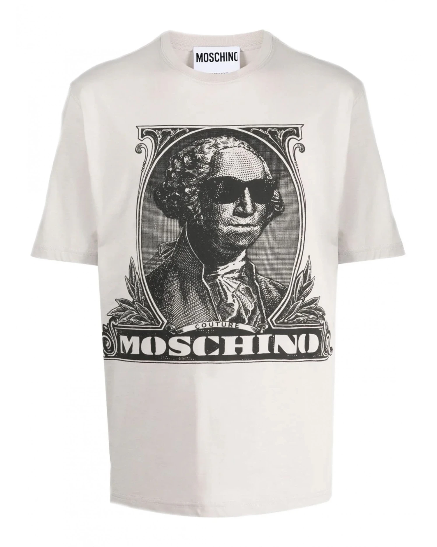 MOSCHINO Mens G Franklin T Shirt Grey 3 MOSCHINO Mens G Franklin T Shirt Grey