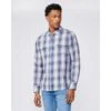 Paige Jeans Mens Everett Arctic Wash Plaid Flannel Shirt -Boszz Clothing Shop paige jeans mens everett arctic wash plaid flannel shirt p40921 240719 image