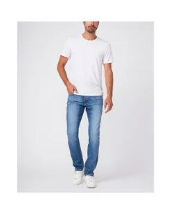Paige Jeans Mens Lennox Shields Slim Fit Jeans, Light Blue Denim -Boszz Clothing Shop paige jeans mens lennox shields slim fit jeans light blue denim p39043 211759 image