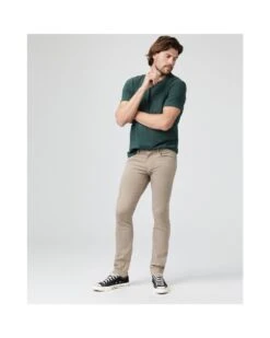 Paige Jeans Mens Lennox Slim Fit Jeans, Khaki Sand Denim -Boszz Clothing Shop paige jeans mens lennox slim fit jeans khaki sand denim p43349 260792 image