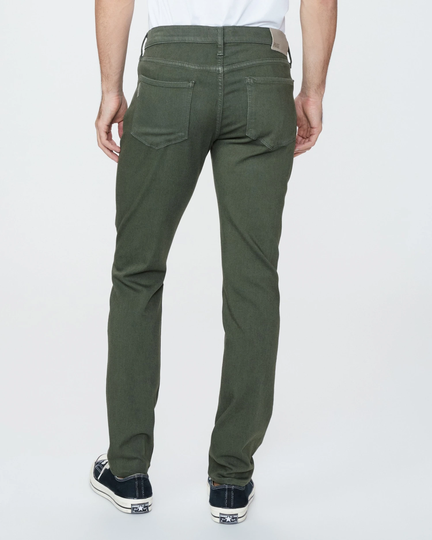 Paige Jeans Mens Lennox Slim Fit Jeans, Pine Shade Denim 4 Paige Jeans Mens Lennox Slim Fit Jeans, Pine Shade Denim - Image 2