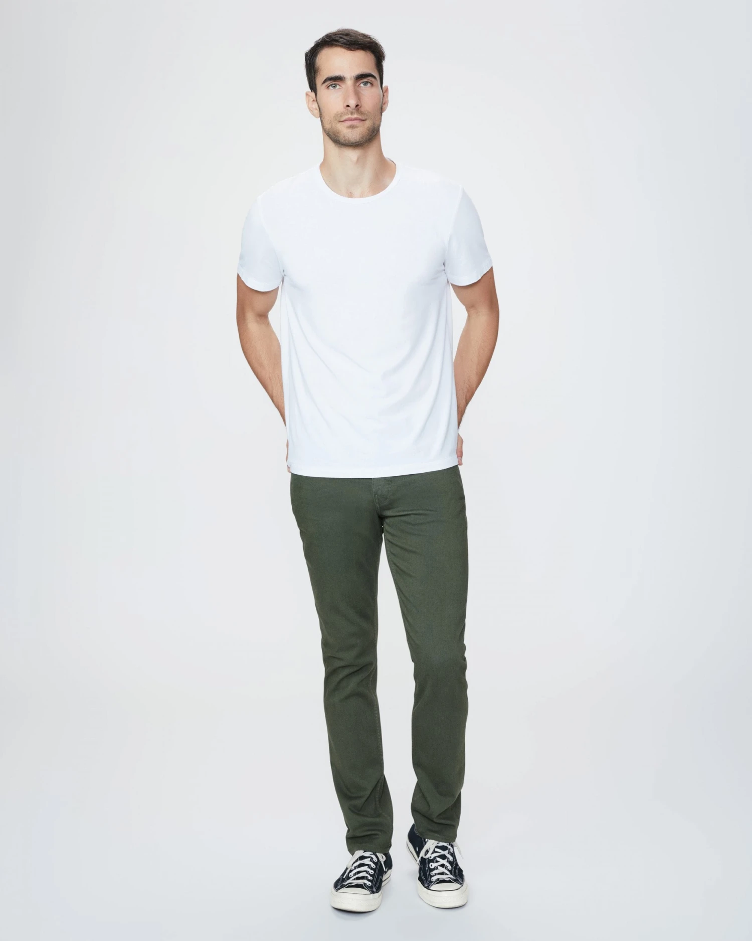 Paige Jeans Mens Lennox Slim Fit Jeans, Pine Shade Denim 5 Paige Jeans Mens Lennox Slim Fit Jeans, Pine Shade Denim - Image 3