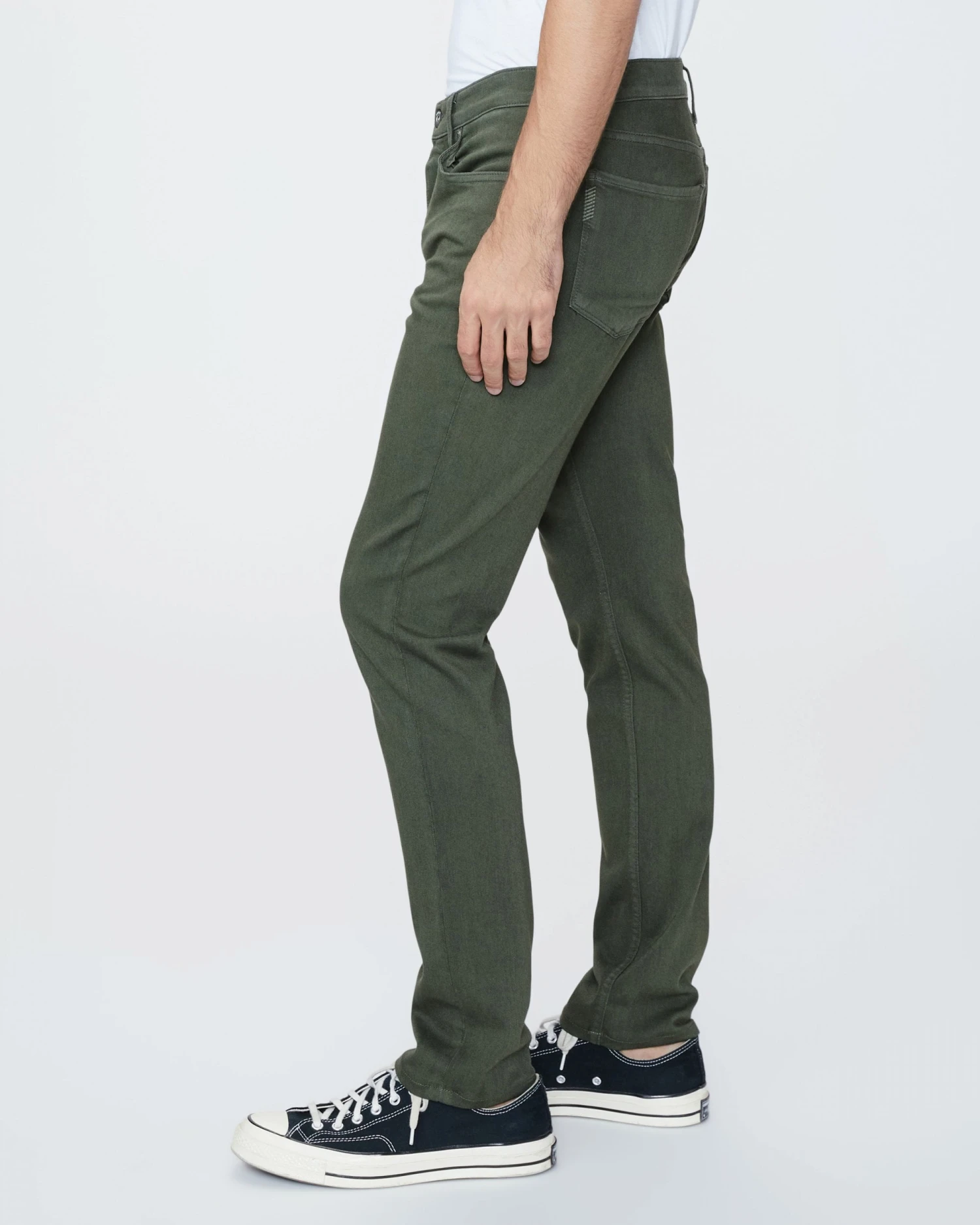 Paige Jeans Mens Lennox Slim Fit Jeans, Pine Shade Denim 7 Paige Jeans Mens Lennox Slim Fit Jeans, Pine Shade Denim - Image 5