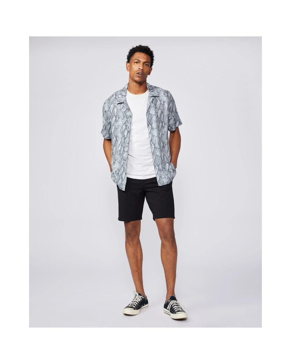 Paige Jeans Mens Rickson Black Trouser Shorts 5 Paige Jeans Mens Rickson Black Trouser Shorts - Image 3