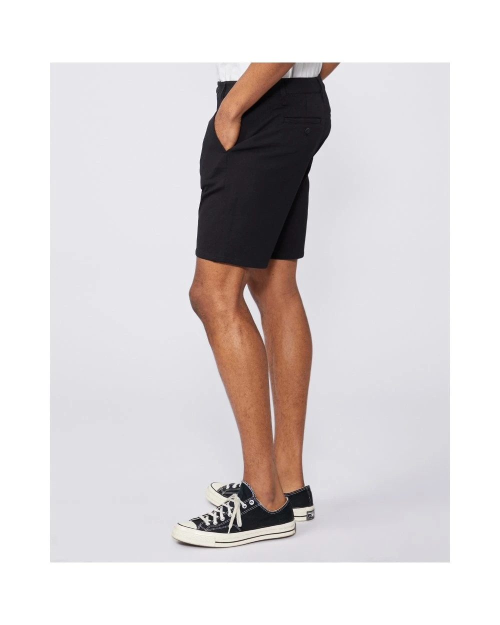 Paige Jeans Mens Rickson Black Trouser Shorts 6 Paige Jeans Mens Rickson Black Trouser Shorts - Image 4