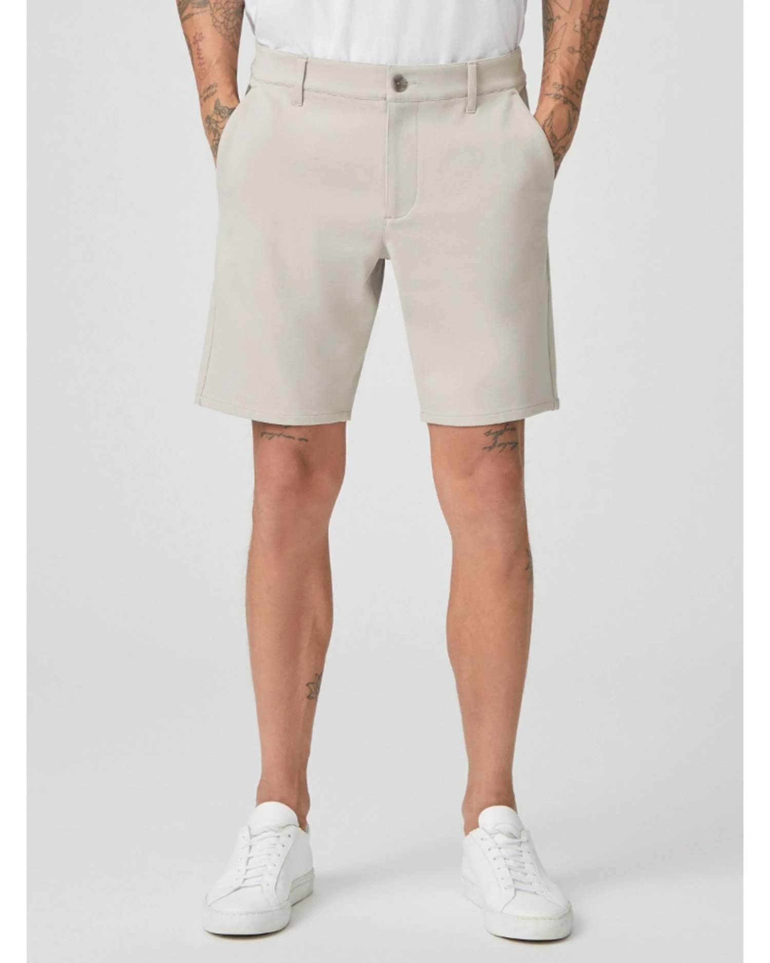 Paige Jeans Mens Rickson Shorts Fresh Oyster Beige 3 Paige Jeans Mens Rickson Shorts Fresh Oyster Beige