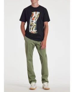 Paul Smith Mens Comic Strip T Shirt Navy -Boszz Clothing Shop paul smith mens comic strip t shirt navy p43970 276809 zoom