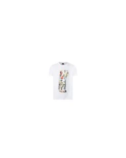 Paul Smith Mens Comic Strip T Shirt White