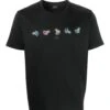 Paul Smith Mens Five Zebra T Shirt Black -Boszz Clothing Shop paul smith mens five zebra t shirt black p43969 273630 zoom