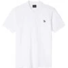 Paul Smith Mens Zebra Badge Polo Shirt White -Boszz Clothing Shop paul smith mens zebra badge polo shirt white p43976 273660 zoom